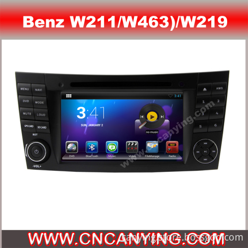 Car DVD Player for Pure Android 4.2.2 Car DVD Player with A9 CPU Capacitive Touch Screen GPS Bluetooth for Benz W211/W463/W219 (AD-7501)